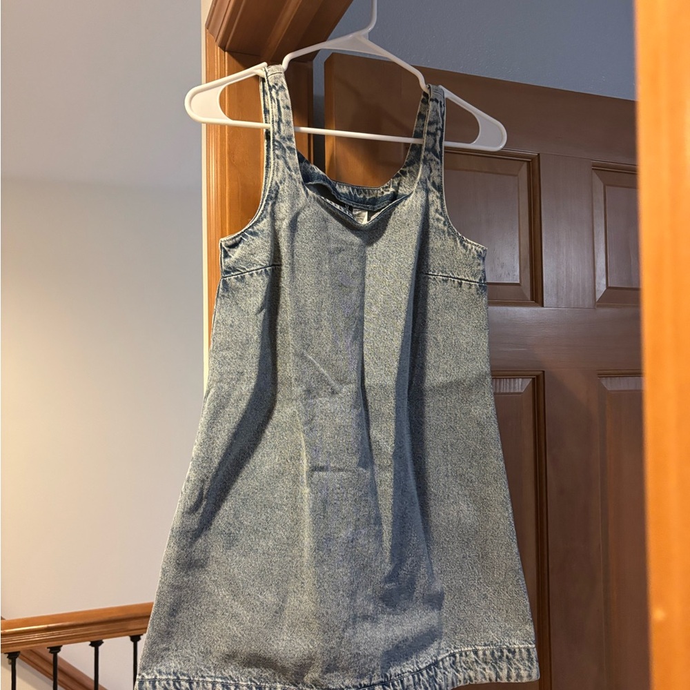 H&M Blue Denim Mini Dress